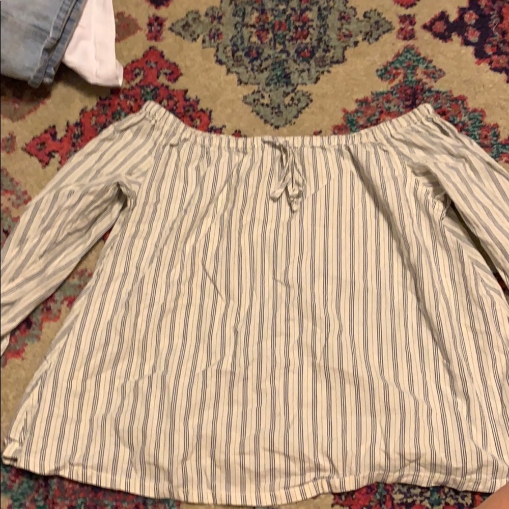 Madewell off the shoulder top